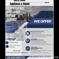 Currys Used Appliance & Repairs