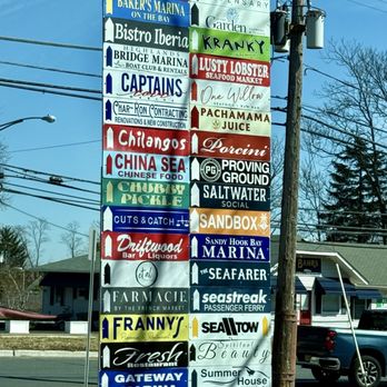 Bahrs Landing Restaurant - Signage - Seafood Near Me - Highlands, New Jersey Bahrs Landing Restaurant - Signage - Seafood Near Me - Highlands, New Jersey