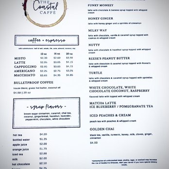 THE COASTAL CAFFÉ - Coffee & Tea Near Me THE COASTAL CAFFÉ - Coffee & Tea Near Me