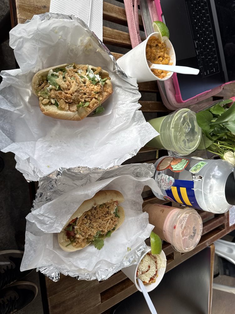 Food from World Famous Second Slice Sandwich Shop