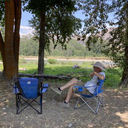 View from campsite