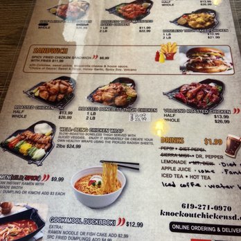 Knockout Chicken - Chula - Chicken Shop Near Me - Chula Vista, California
