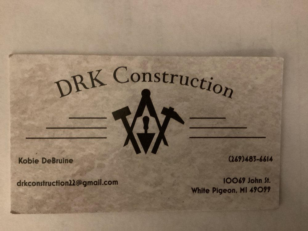 Slide of DRK Construction