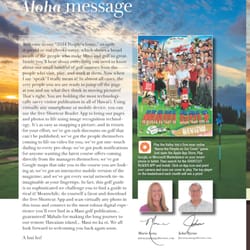 Maui Golf Review - Our 2014 Aloha Message