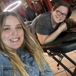 Getting tatted Getting tatted