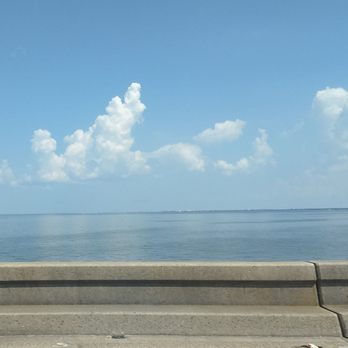 Causeway Bridge - water... crisp, soothing, and blue, blue water - Landmarks & Historical Buildings Near Me - Metairie, Louisiana