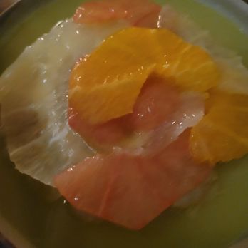 ODRE - Citrus Red Shrimp Naengchae - Korean Near Me - New York, New York