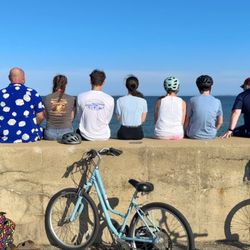 Oaks Bluffs after a day of bicycling