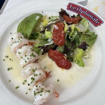 Le Diplomate - Warm Shrimp Salad - Brasseries Near Me - Washington, DC, District of Columbia