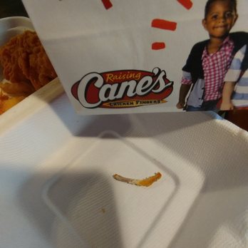 Raising Cane's Chicken Fingers - Not so boneless chicken - beware! - American Near Me - Shoreview, Minnesota Raising Cane's Chicken Fingers - Not so boneless chicken - beware! - American Near Me - Shoreview, Minnesota