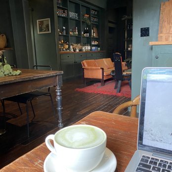 Fount Board and Table - Honey lavender matcha - Coffee & Tea Near Me - Dallas, Texas