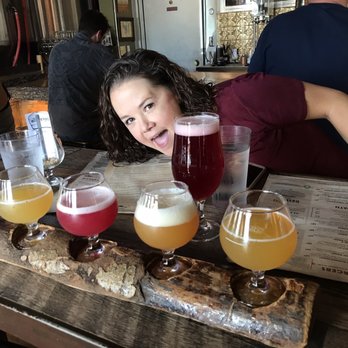 Arizona Wilderness Brewing - I think she likes the beer - Breweries Near Me - Gilbert, Arizona