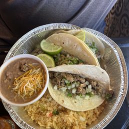 Carne Asada Taco Plate Carne Asada Taco Plate