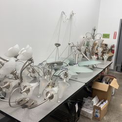 Goodwill Blue Springs - Tables of light fixtures??