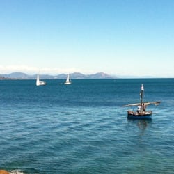 Leï Mouscardins - The view from the restaurant