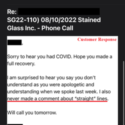 Stained Glass - My response to SGI's lie.