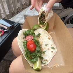 Newscapes Brewing - Beef tacos