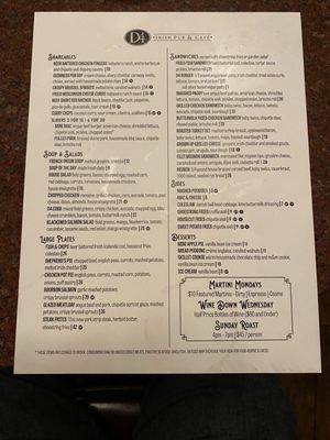Menu photo 2 D4 Irish Pub & Cafe Chicago, IL