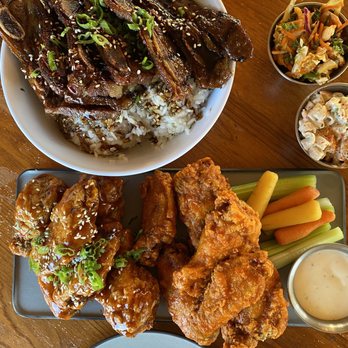 Sunset 89 - Kalbi, mochiko wings. - Asian Fusion Near Me - Page, Arizona