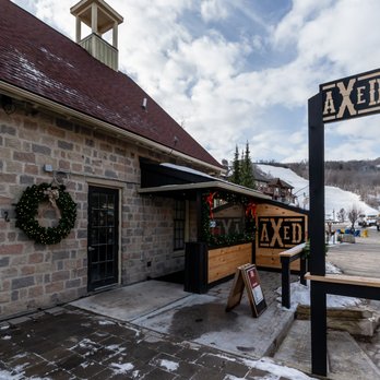 AXED - Views of the Mountain - Axe Throwing Near Me - The Blue Mountains, Ontario