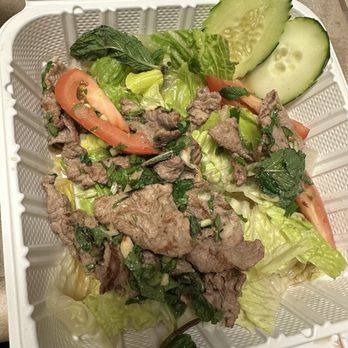 Yummy Thai - "Steak salad" - Thai Near Me - Merced, California