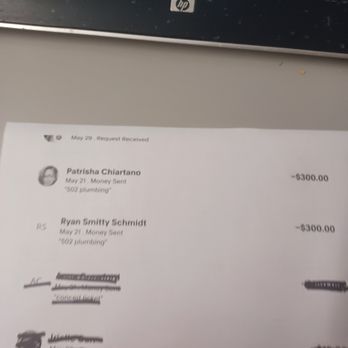 Smittys Do It all - PayPal - Paid $300.00 to Shitty Schmitty  and his GF Patrisha Chiartano plus $212.00 CashAPP for a total of $812.00 - Handyman Near Me - Pekin, Illinois