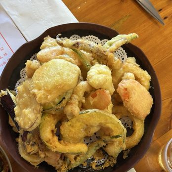 Hangari Kalgooksu - Fried veggies shrimp - Korean Near Me - Garden Grove, California