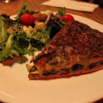 Fresh Salt - Mushroom Quiche ($8.00) - Bars Near Me - New York, New York