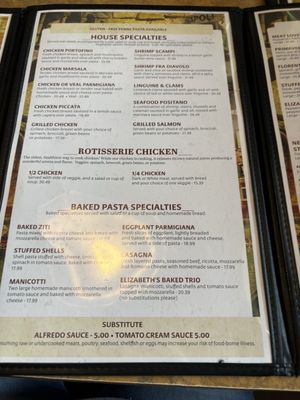 Menu photo 4 Elizabeth's Pizza Greensboro, NC Menu photo 4 Elizabeth's Pizza Greensboro, NC