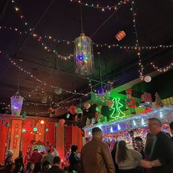 The Haymaker - Inside during Christmas