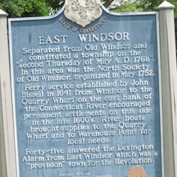 East Windsor Historical Marker