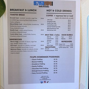 Se7vencups Cafe - Menu - Cafes Near Me - National City, California Se7vencups Cafe - Menu - Cafes Near Me - National City, California