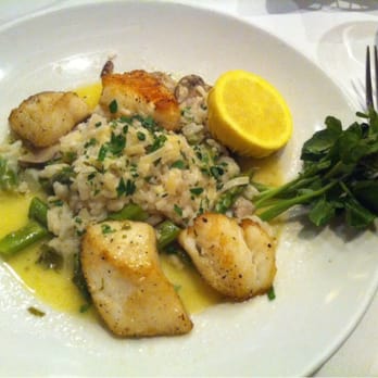 Atlantic Fish - Daily special: Sea bass over risotto - Seafood Near Me - Boston, Massachusetts Atlantic Fish - Daily special: Sea bass over risotto - Seafood Near Me - Boston, Massachusetts