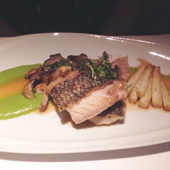 Maritana - Black bass with avocado purée and white asparagus - Tapas/Small Plates Near Me - St. Pete Beach, Florida Maritana - Black bass with avocado purée and white asparagus - Tapas/Small Plates Near Me - St. Pete Beach, Florida