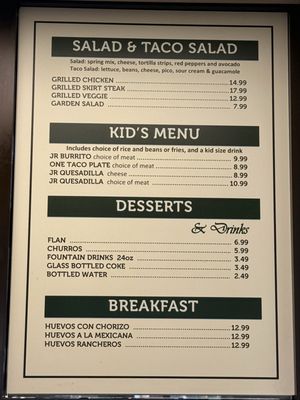 Menu photo 1 Burrito Parrilla Mexicana - Carol Stream Carol Stream, IL Menu photo 1 Burrito Parrilla Mexicana - Carol Stream Carol Stream, IL