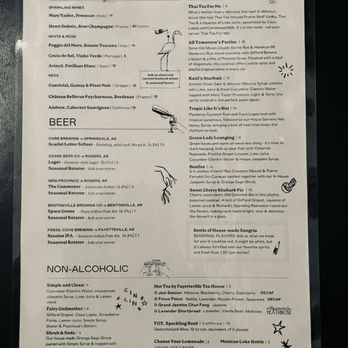Leverett Lounge - Menu A - Tapas/Small Plates Near Me - Fayetteville, Arkansas