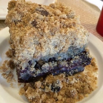 Mickies Dairy Bar - Blueberry coffee cake - Breakfast & Brunch Near Me - Madison, Wisconsin Mickies Dairy Bar - Blueberry coffee cake - Breakfast & Brunch Near Me - Madison, Wisconsin