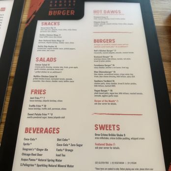Gordon Ramsay Burger - Menu - Salad Near Me - Chicago, Illinois