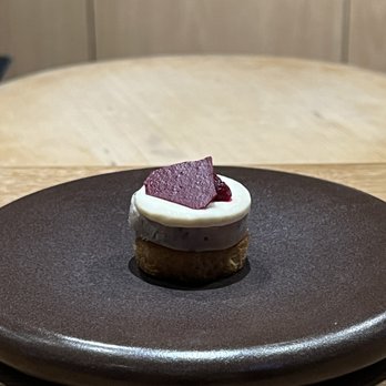 Soseki Modern Omakase - Pate with banana ice cream and beet chip b - Sushi Bars Near Me - Winter Park, Florida Soseki Modern Omakase - Pate with banana ice cream and beet chip b - Sushi Bars Near Me - Winter Park, Florida