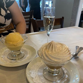 Geronimo’s - Dessert -  Lucuma Ice Cream and Suspiro Limeno. - Peruvian Near Me - Ambler, Pennsylvania