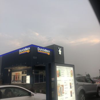 Dutch Bros Coffee - Outside shot from the drive thru - Juice Bars & Smoothies Near Me - Bakersfield, California Dutch Bros Coffee - Outside shot from the drive thru - Juice Bars & Smoothies Near Me - Bakersfield, California