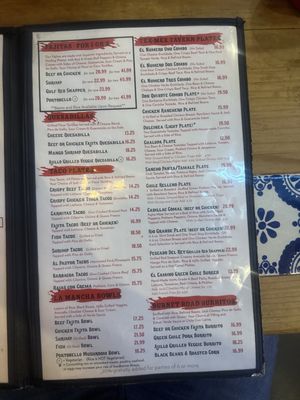 Menu photo 5 La Mancha Austin, TX