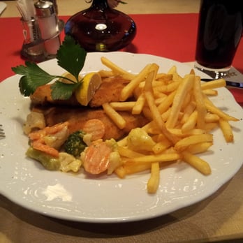 Zum Bitburger - Schnitzel Wiener Art mit Pommes - Serbo Croatian Near Me - Hanau, HE Zum Bitburger - Schnitzel Wiener Art mit Pommes - Serbo Croatian Near Me - Hanau, HE