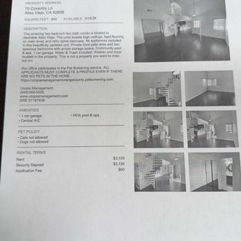 Utopia Property Management | Orange County, CA - Location toured - Property Management Near Me - Irvine, California