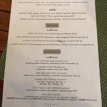 George's At Alys Beach - New American Near Me - Alys Beach, Florida