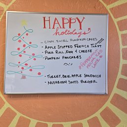 Daily specials Daily specials