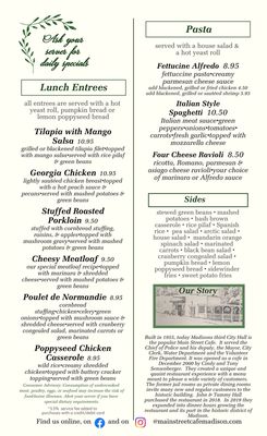 Menu photo 8 Main Street Cafe Madison, AL
