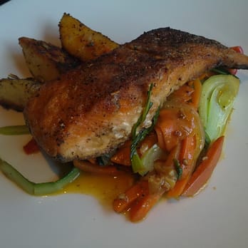 Ferrovia Ristorante - Roasted Salmon - Italian Near Me - Thornhill, Ontario