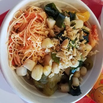 Poke City - My creation -the seaweed and spicy crab were delicious - Poke Near Me - West Hartford, Connecticut Poke City - My creation -the seaweed and spicy crab were delicious - Poke Near Me - West Hartford, Connecticut