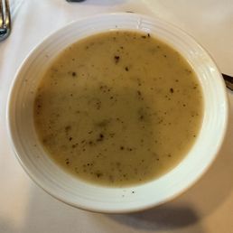 Asparagus soup (pardon the shadows) Asparagus soup (pardon the shadows)